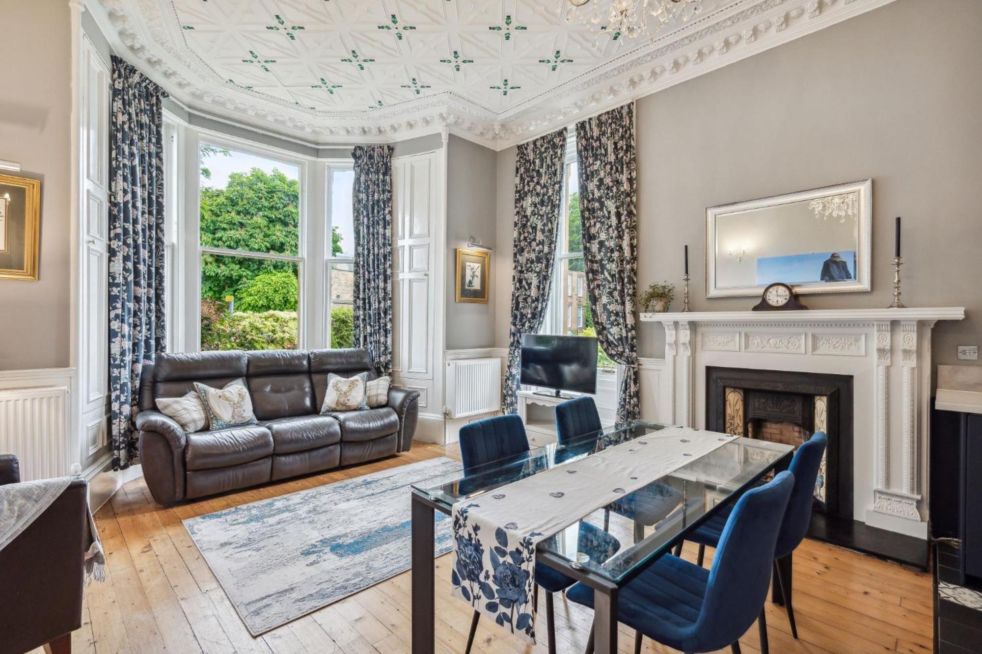 A Two Bedroom Apartment - Victorian Villa At 8 Priestfield Road Edinburg Exteriör bild